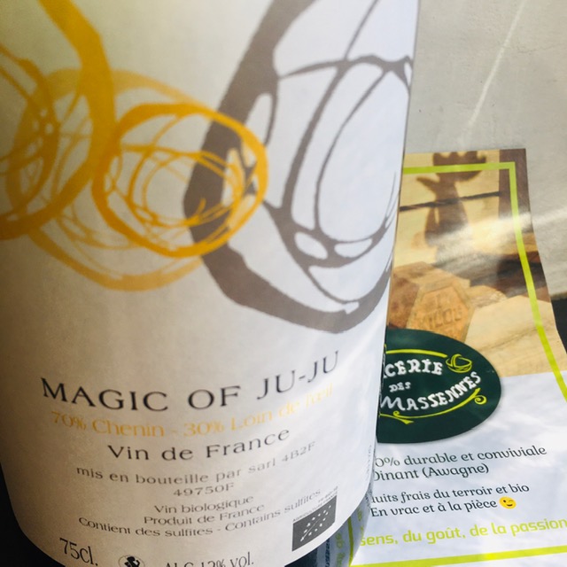 Vin nature blanc -Magic of Ju-Ju - Mosse - Loire (bio)